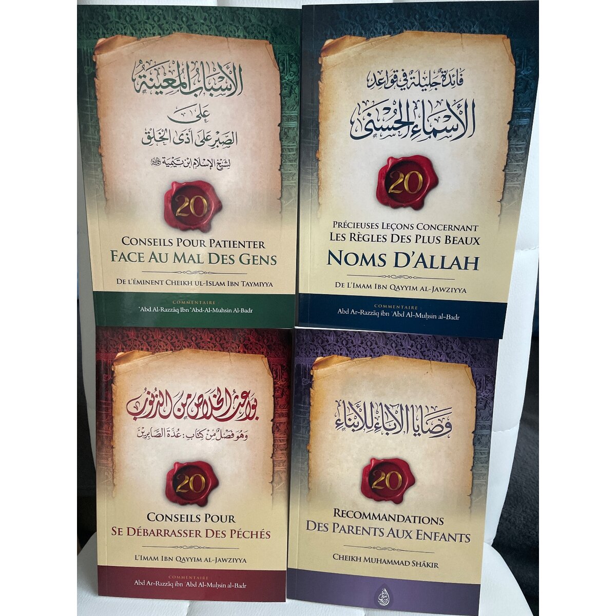 Pack 4 livres 