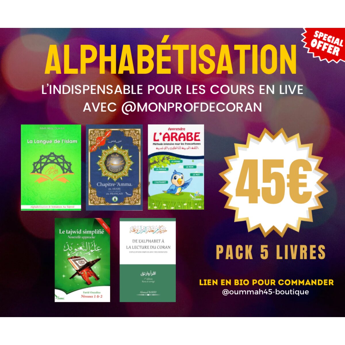 PACK ALPHABÉTISATION