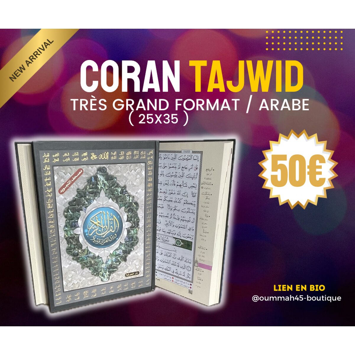 TRÉS GRAND CORAN TAJWID